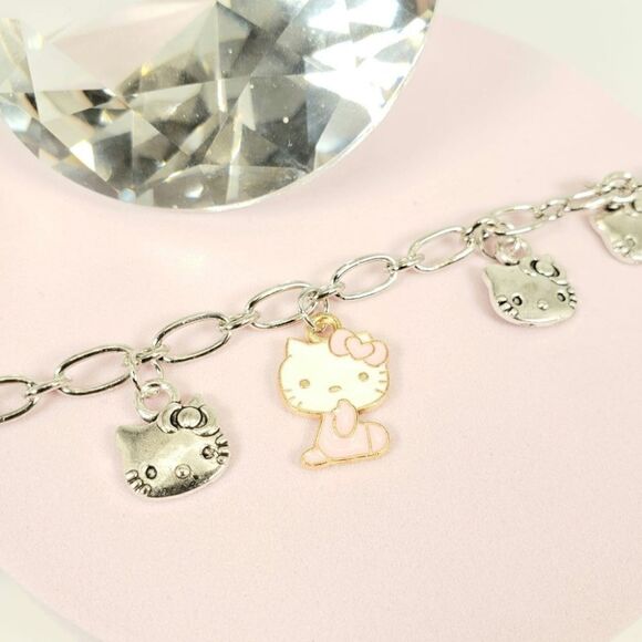 Brand New Hello Kitty Silver Bracelet - Picture 3 of 7